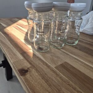 Philips Avent 8oz Glass Baby Bottles